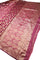 Banarasi Wine Silk Saree With Unstitched Blouse Piece AM-1283
