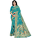 Amolika Sarees Premium Sky Blue Banarasi Silk Saree With Heritage Butta & Unstitched Blouse