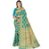 Amolika Sarees Ethnic Teal Green Banarasi Silk Saree With Matching Unstitched Blouse