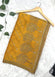 Amolika Sarees Mustard Gold Fancy Chiffon Saree With Heavy Embroidered Zari Border & Stone Work With Unstitched Blouse