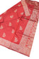 Banarasi Red Silk Saree With Unstitched Blouse Piece AM - 1314 - Amolika Sarees