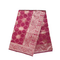 Banarasi Wine Saree With Unstitched Blouse Piece AM - 1311 - Amolika Sarees