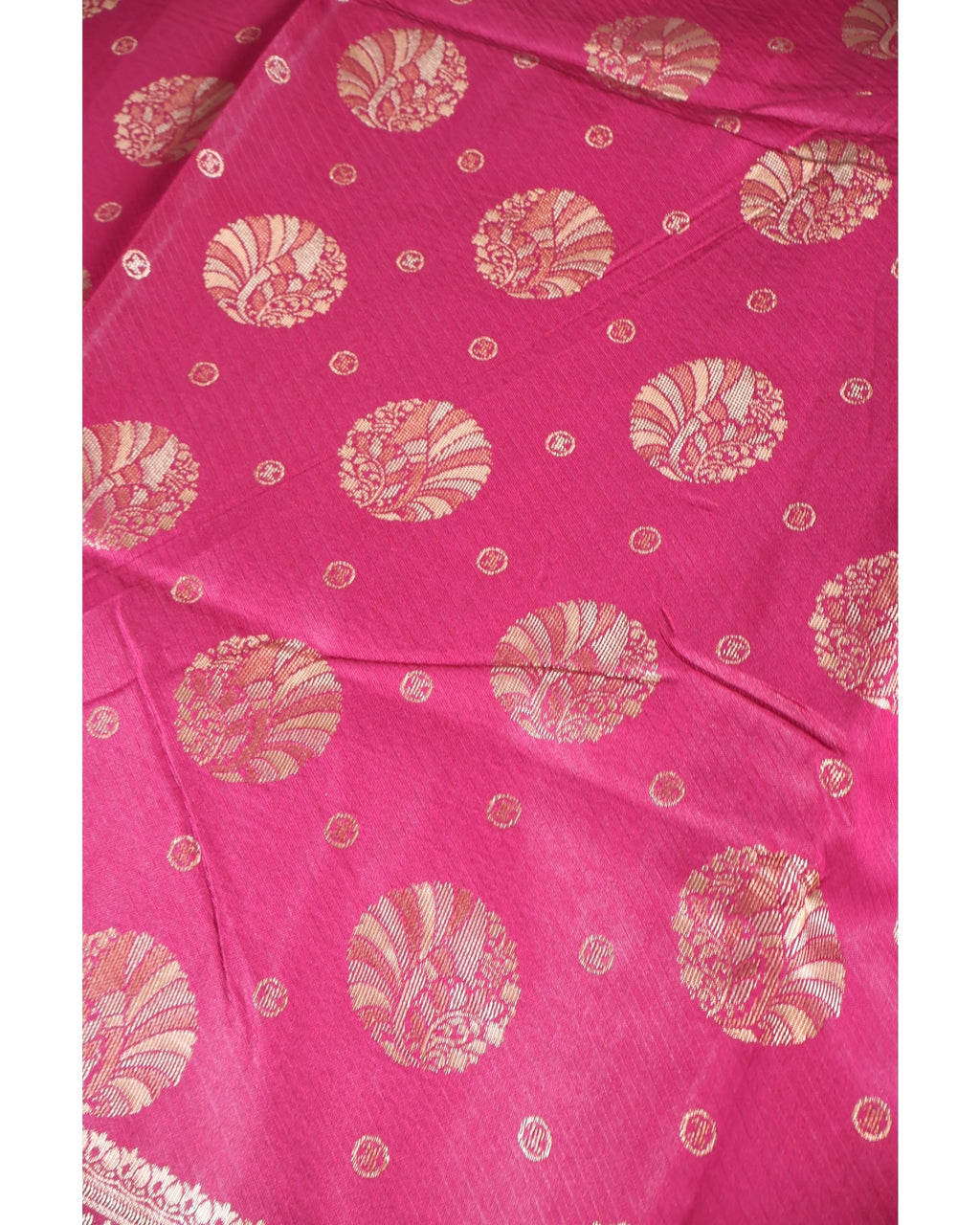 Banarasi Wine Silk Saree With Unstitched Blouse Piece AM - 1285 - Amolika Sarees