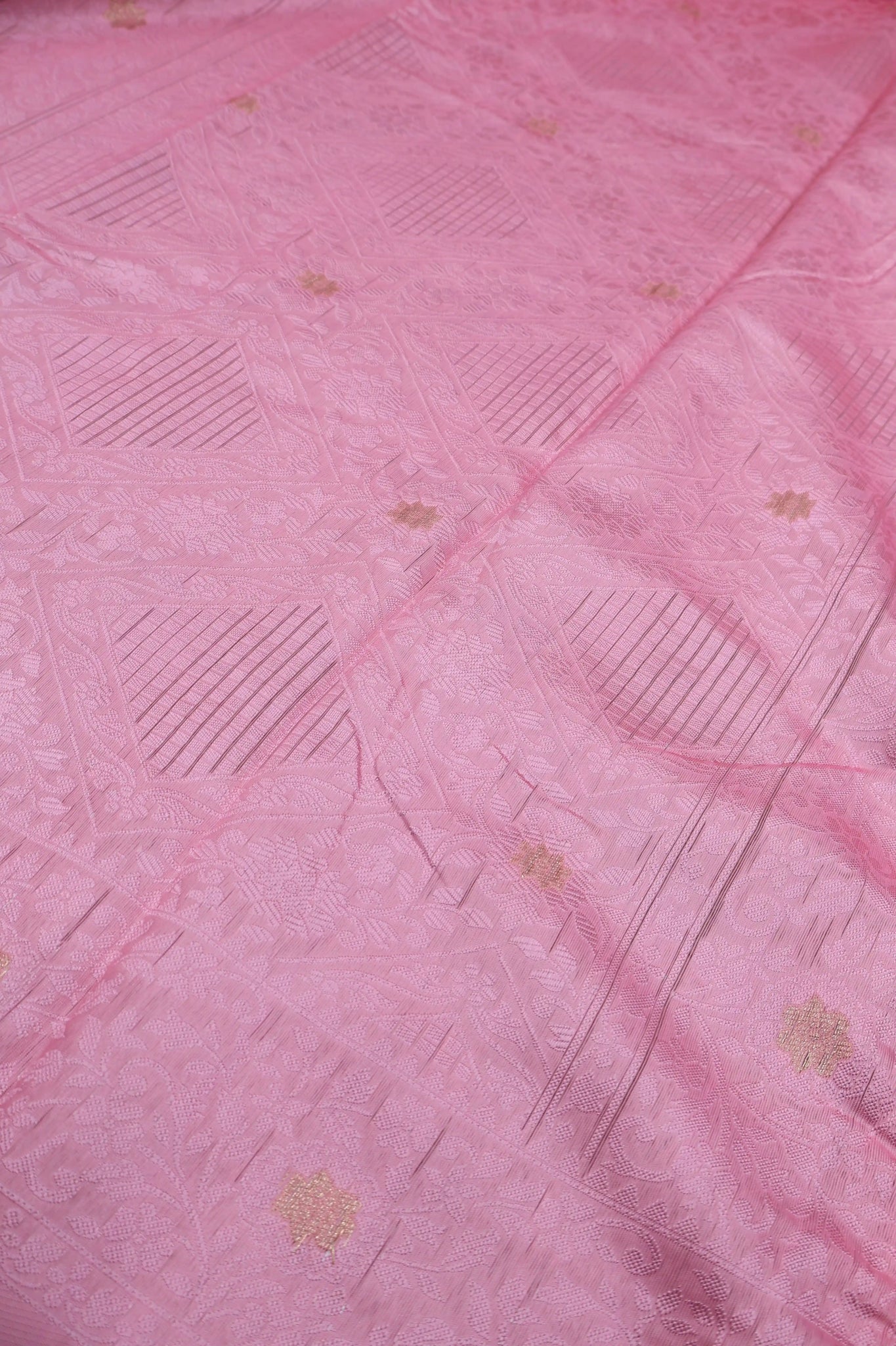 Cotton Silk Saree With Unstitched Blouse Piece AM - 1873 - Amolika Sarees
